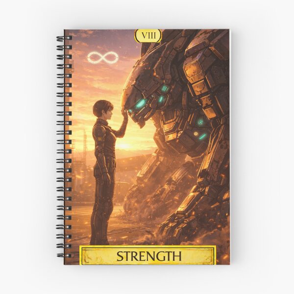 Item preview, Tech’s Mechs Tarot – Strength designed and sold by TechsTrinkets.