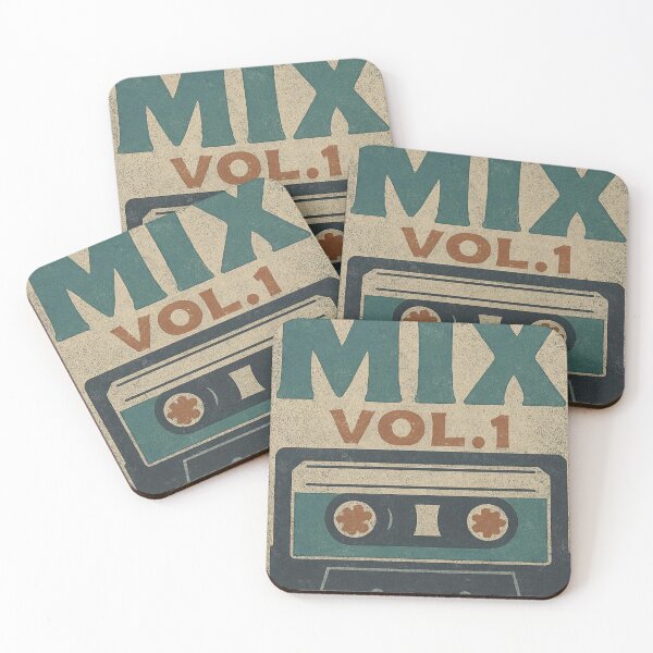 Item preview, 80s cassette tape vintage t‑shirt design designed and sold by SoftlandingCo.
