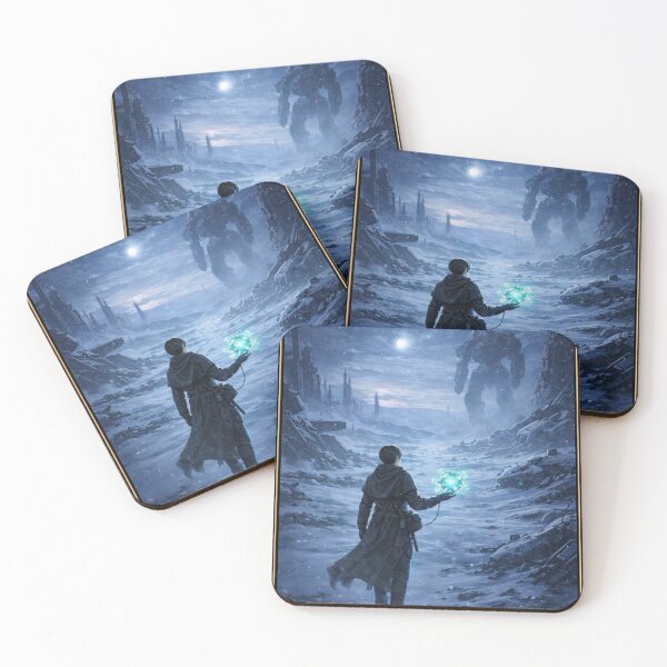 Item preview, Tech’s Mechs Tarot – The Hermit designed and sold by TechsTrinkets.