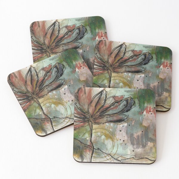 Item preview, Wild Bloom – Mixed Media Floral designed and sold by NicoleGiger.Studio.