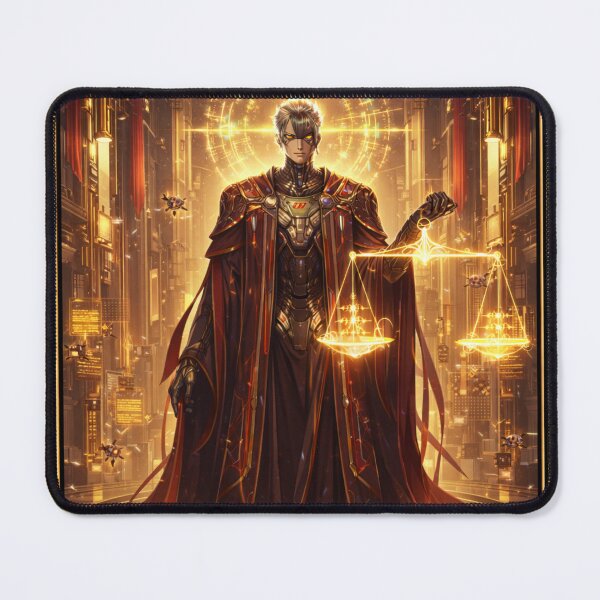 Item preview, Tech’s Mechs Tarot – Justice designed and sold by TechsTrinkets.
