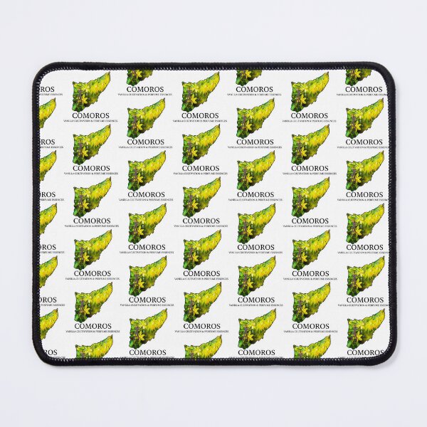 Item preview, Comoros Map Art - Vanilla Cultivation & Exotic Perfume Essences Design designed and sold by AbulailArt.
