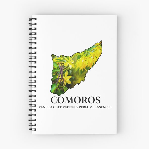 Item preview, Comoros Map Art - Vanilla Cultivation & Exotic Perfume Essences Design designed and sold by AbulailArt.