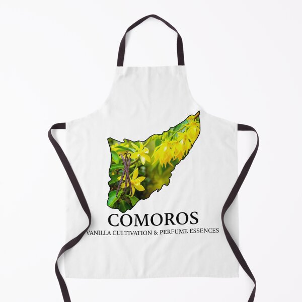 Item preview, Comoros Map Art - Vanilla Cultivation & Exotic Perfume Essences Design designed and sold by AbulailArt.