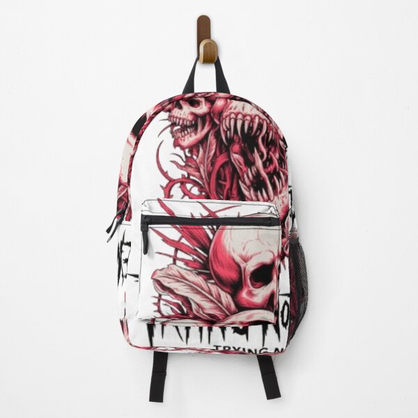 Item preview, Trying Not to Scream – Brutal Horror Skull Chaos Graphic designed and sold by NewUSShop.