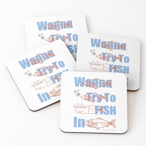 Item preview, wanna try to fish in designed and sold by CATFORLIFEART.