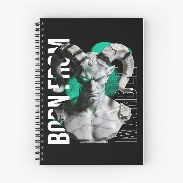 Item preview, Baphomet Marble Statue – Dark Occult Mythology Aesthetic designed and sold by Marble Void.