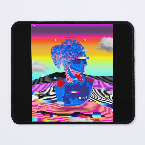 Item preview, Iridescent Glitched Greek Statue Vaporwave designed and sold by xuxqhpbmr34.