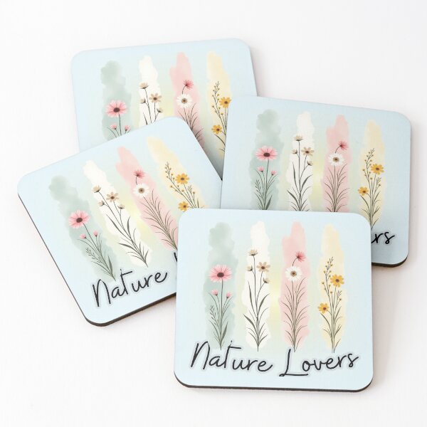Item preview, Nature Lovers - Watercolor Wildflower Panels designed and sold by PriyaMagic.