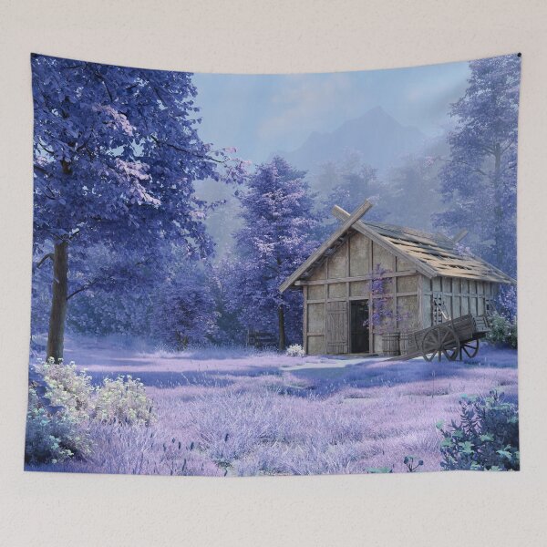 Item preview, Quiet Cabin in the Forest designed and sold by snyderdesigners.