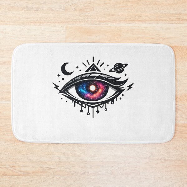 Item preview, Cosmic Eye Mystical Galaxy | Third Eye Universe Art | Celestial Eye Illustration designed and sold by Unsololugar.