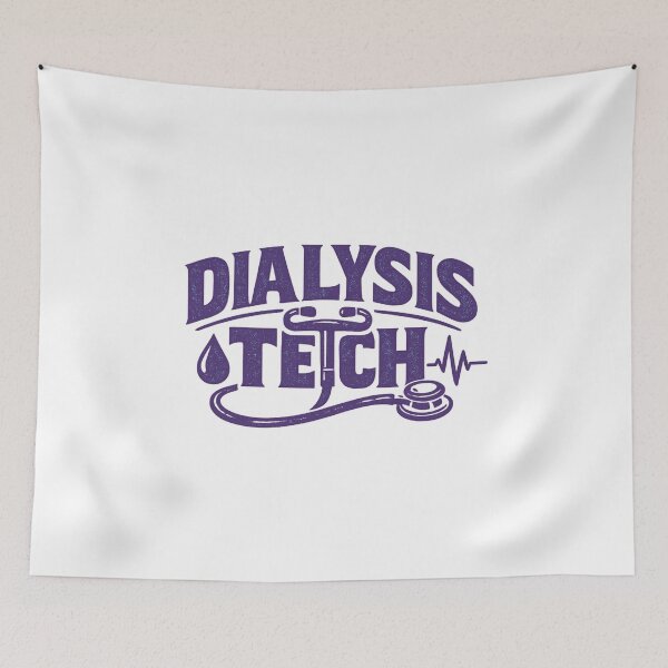 Item preview, Dialysis Tech Stethoscope designed and sold by LuveraxArt.