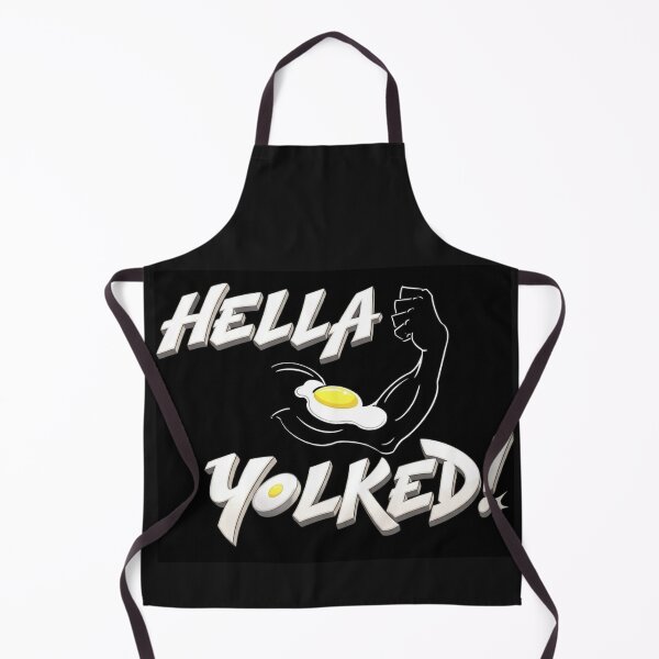 Item preview, Hella Yolked Funny Fitness Muscle Egg Pun designed and sold by KabronX.