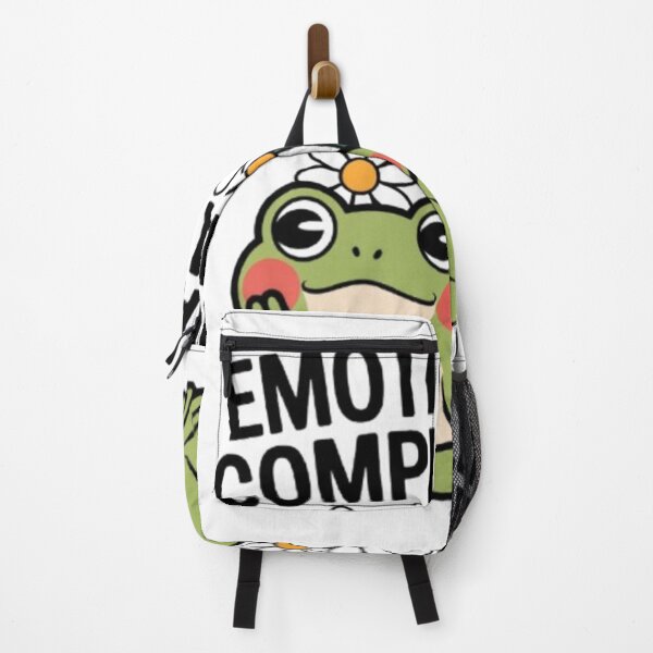 Item preview, Emotionally Complicated – Cute Frog Feelings Graphic designed and sold by NewUSShop.