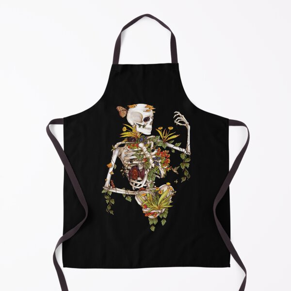 Item preview, Bones And Botany Floral Skeleton Art designed and sold by xuxqhpbmr34.