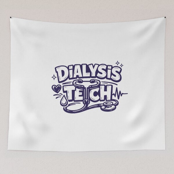 Item preview, Dialysis Tech Stethoscope designed and sold by LuveraxArt.