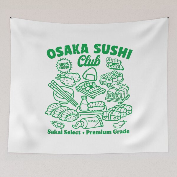 Item preview, Osaka Sushi Club designed and sold by petestyles.