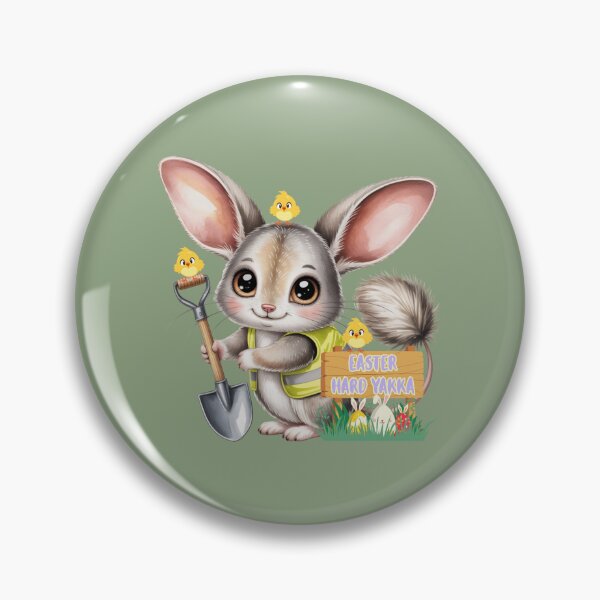 Item preview, Australian Outback Animal - Easter Bilby - Cute Tradie  designed and sold by Wennebabs.