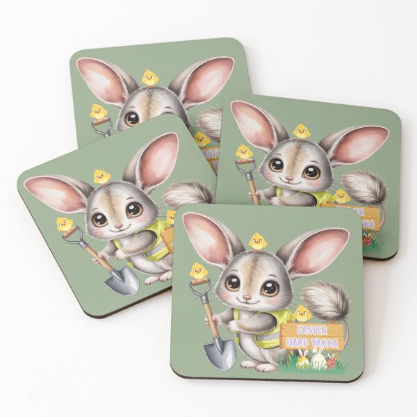 Item preview, Australian Outback Animal - Easter Bilby - Cute Tradie  designed and sold by Wennebabs.