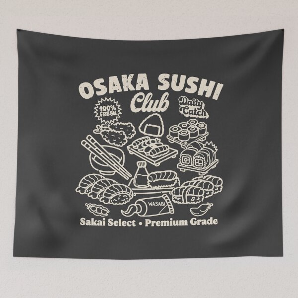 Item preview, Osaka Sushi Club designed and sold by petestyles.