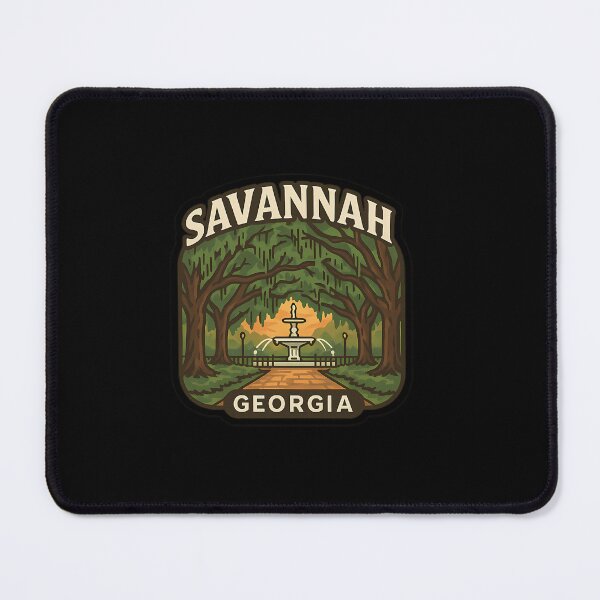 Item preview, Savannah Georgia Sunset Fountain Travel designed and sold by vgggeirjpe25.