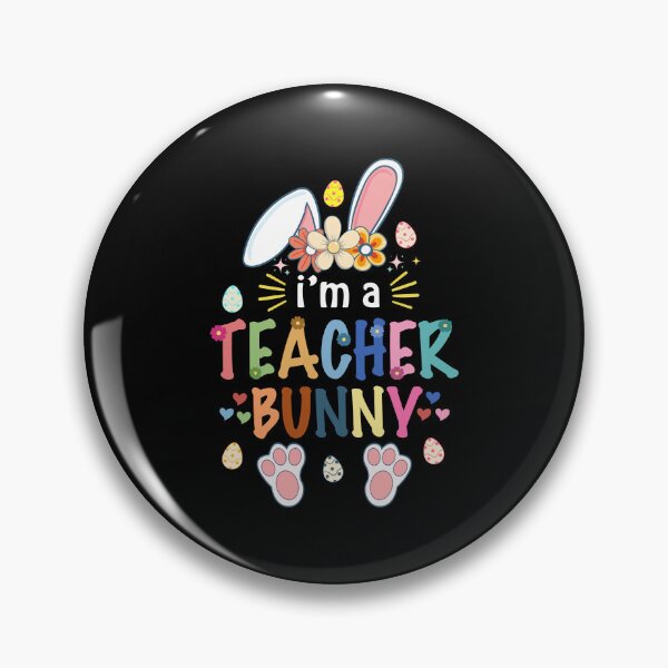 Item preview, Im the teacher bunny funny easter school designed and sold by grayskull-art.