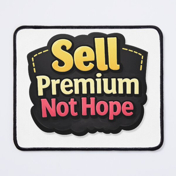 Item preview, Sell Premium Not Hope – Options Trader Shirt | Theta Gang Options Trading designed and sold by VolatilityEdge.