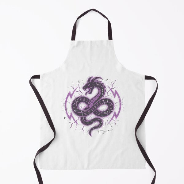 Item preview, Distressed Norse Snake Rune with Lightning Serpent designed and sold by chattsuede.