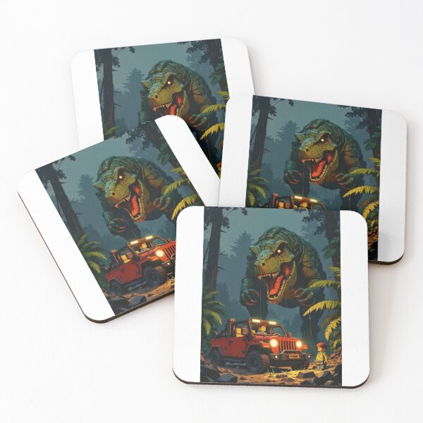 Item preview, Jurassic Monster Chase – Giant T-Rex Jungle Adventure designed and sold by EpicMerchRealm.