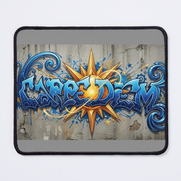 Item preview, Carpe Diem Graffiti Street Art Mural designed and sold by KabronX.