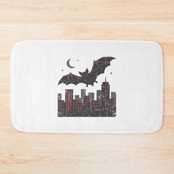 Item preview, Distressed Bat City Silhouette Urban Fantasy Night Aesthetic designed and sold by chattsuede.