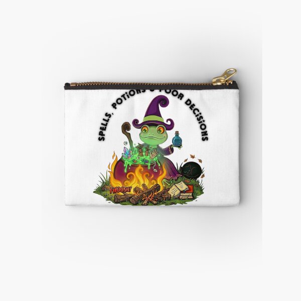 Item preview, Witch Frog brewing potions designed and sold by NormzCrafts.