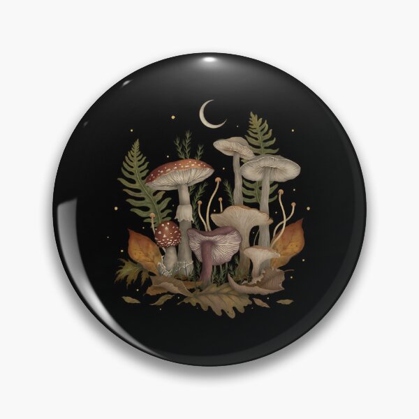 Item preview, Autumn Mushrooms Dark Academia Woodland designed and sold by vgggeirjpe25.