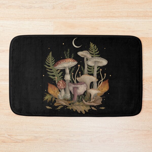 Item preview, Autumn Mushrooms Dark Academia Woodland designed and sold by vgggeirjpe25.
