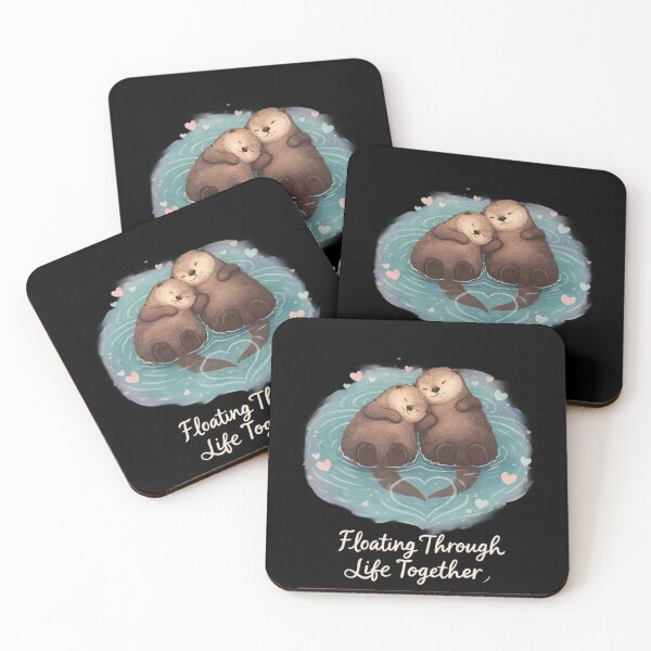 Item preview, Significant otters otters holding hands  designed and sold by trendie-tees.