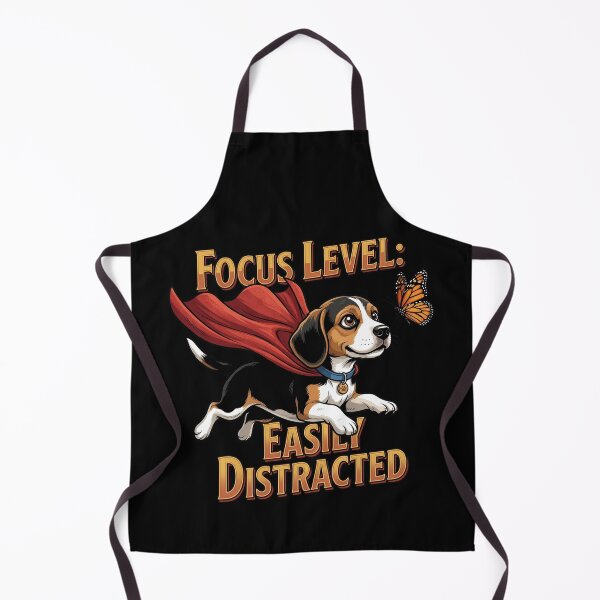 Item preview, Upgraded Funny Super Beagle Focus Level Easily Distracted Graphic designed and sold by Tong4130.