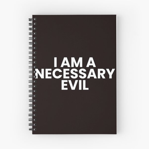 Item preview, I am a necessary evil designed and sold by Tax.