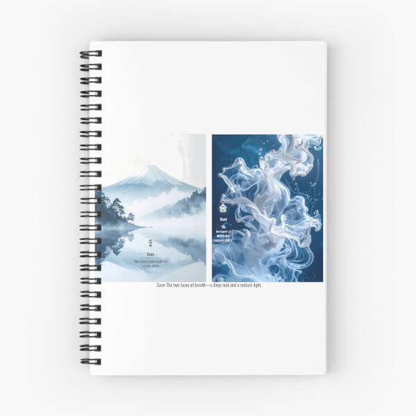 Item preview, Korean Word "Sum" (Breath) – Hangul Typography Art Set designed and sold by ZenHangulArt.
