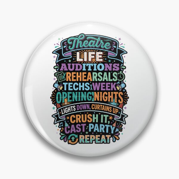 Item preview, Theatre Life Stages: A Performer's Journey designed and sold by chattsuede.