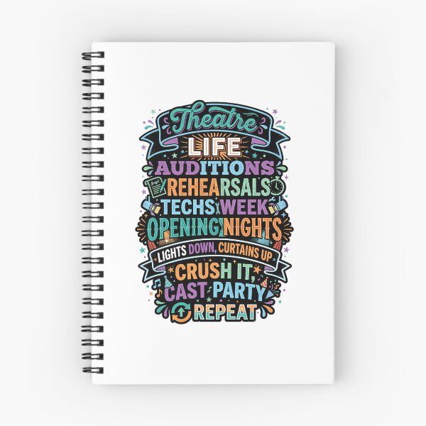 Item preview, Theatre Life Stages: A Performer's Journey designed and sold by chattsuede.