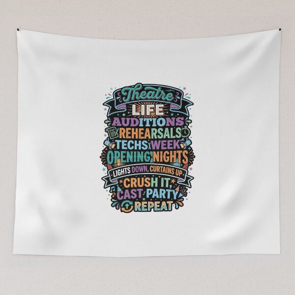 Item preview, Theatre Life Stages: A Performer's Journey designed and sold by chattsuede.