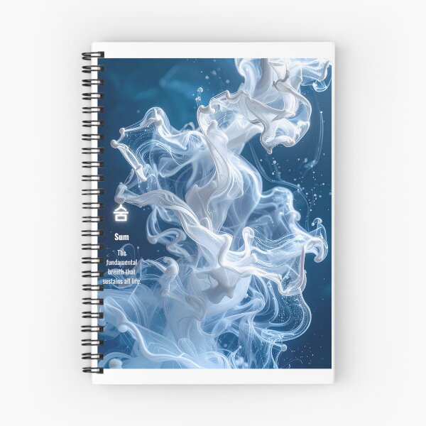 Item preview, Korean Word "Sum" (Breath) – Dynamic Hangul Typography Art designed and sold by ZenHangulArt.