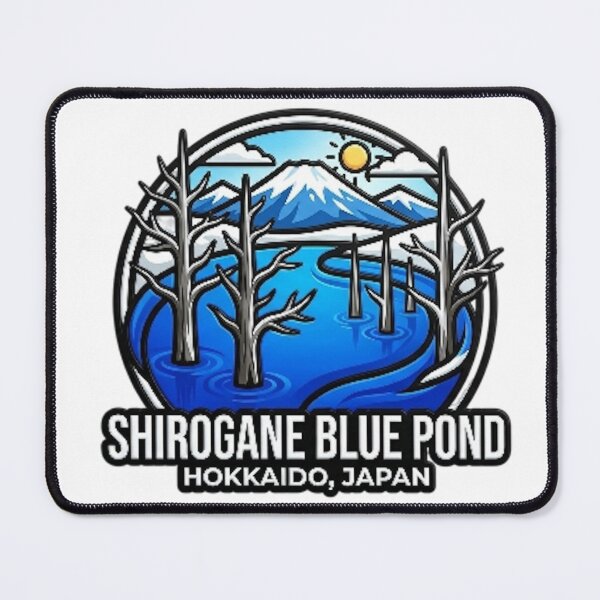 Item preview, SHIROGANE BLUE POND (HOKKAIDO) designed and sold by likbatonboot.