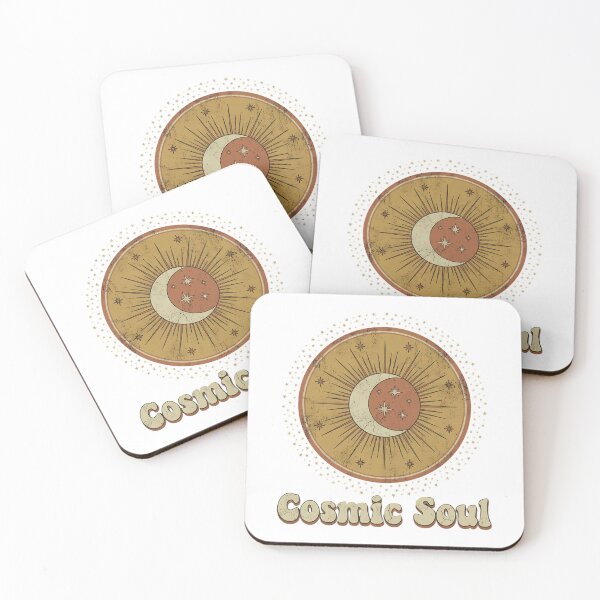 Item preview, Mystical Cosmic Soul Sun Moon Vintage Celestial Emblem designed and sold by chattsuede.