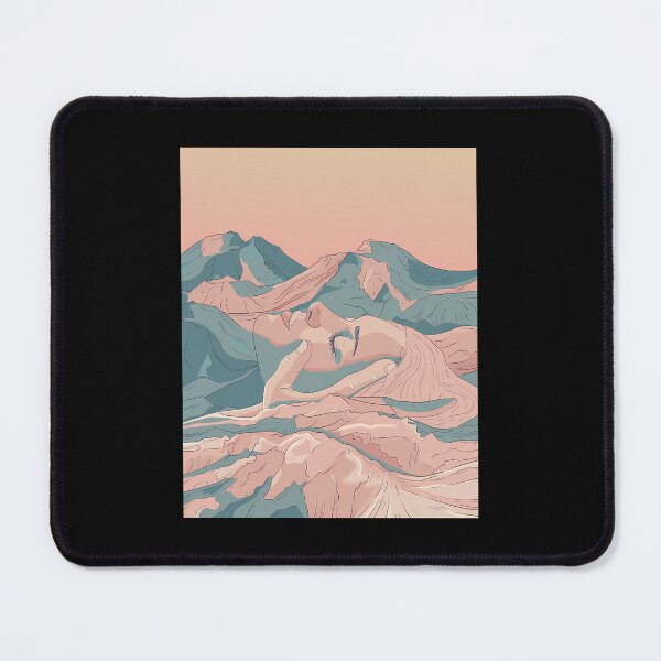 Item preview, Surreal Face In The Mountains Optical Illusion designed and sold by vgggeirjpe25.
