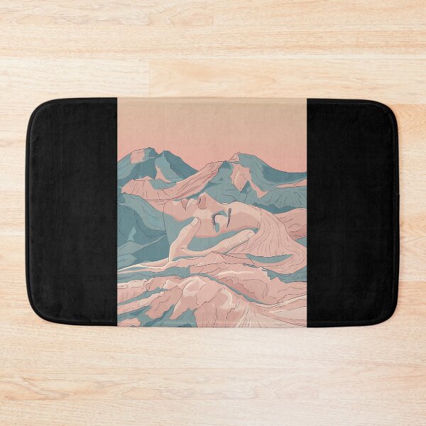 Item preview, Surreal Face In The Mountains Optical Illusion designed and sold by vgggeirjpe25.