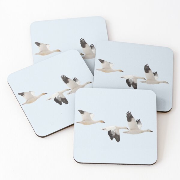 Item preview, Snow Geese Trio designed and sold by Whisperingpeaks.