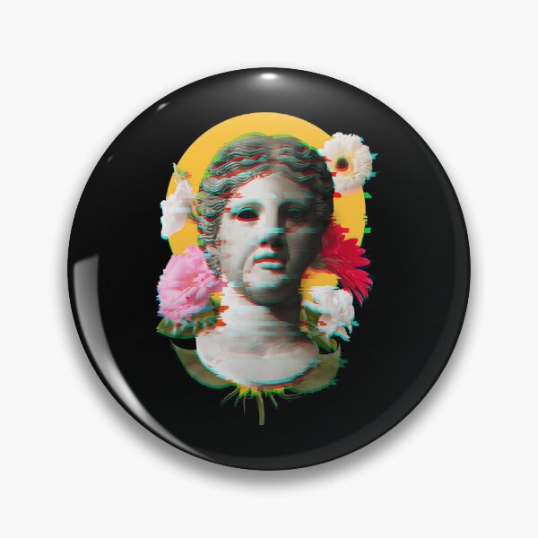 Item preview, Glitched Female Sculpture Vaporwave Aesthetic designed and sold by vgggeirjpe25.