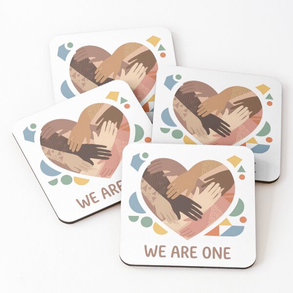 Item preview, Embrace Diversity Unity Hands Heart designed and sold by chattsuede.