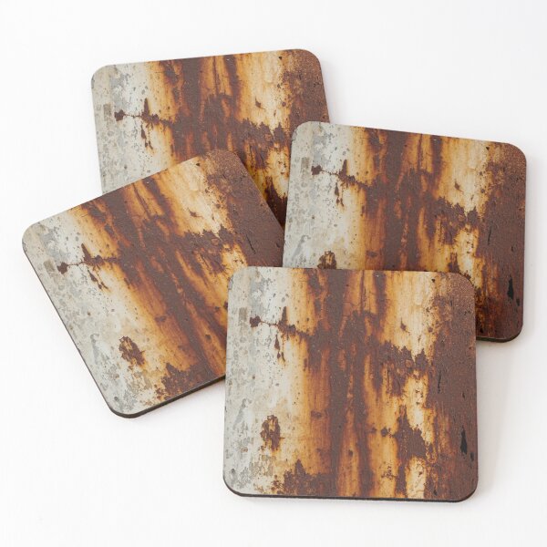 Item preview, Industrial Rusted Metal Texture Abstract Art designed and sold by The Rust Lab.